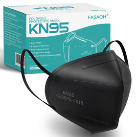FASAOH KN95 masks with breathable fabric for all-season comfort