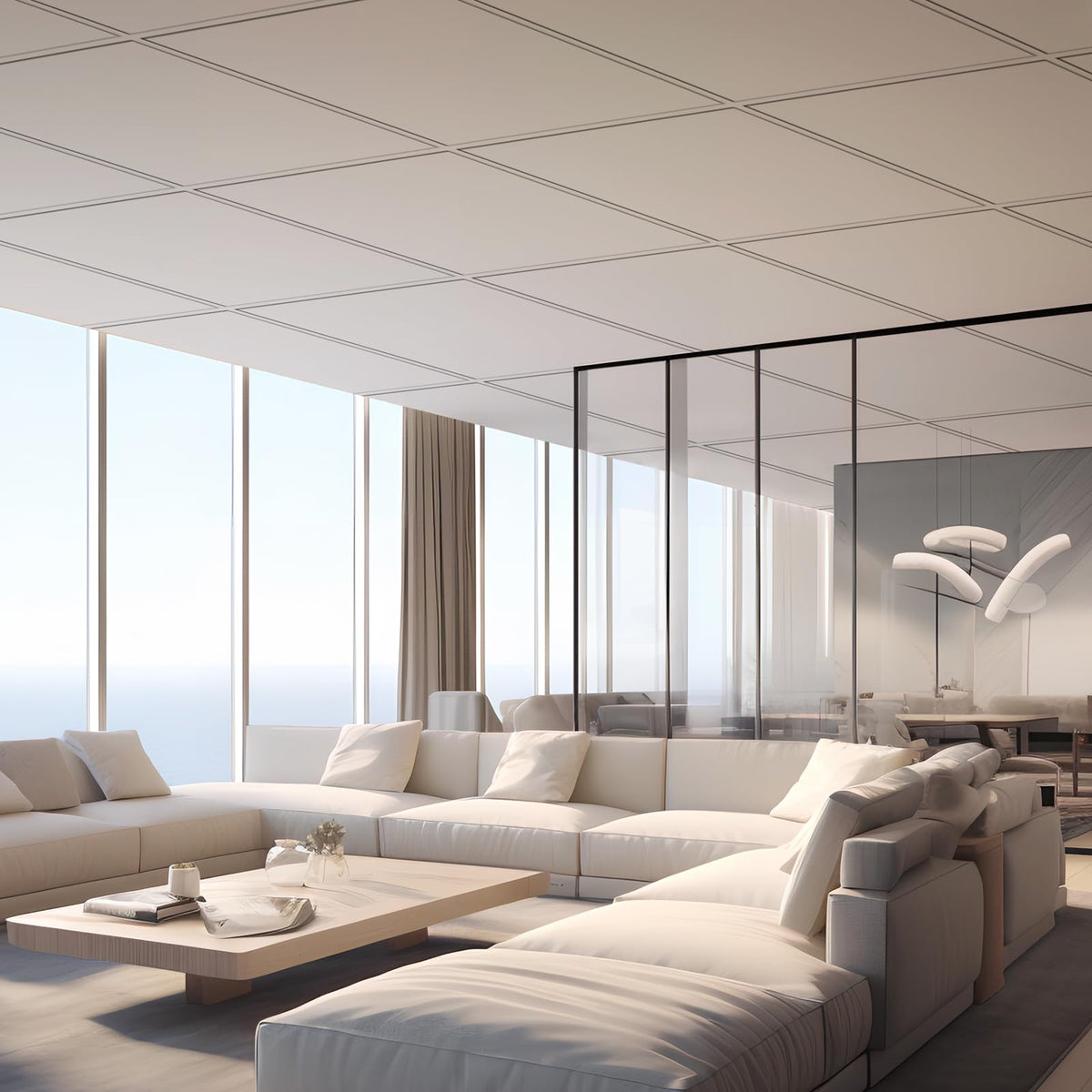 Fasarxiu Class A fire-rated tile for added safety in ceilings