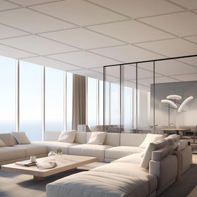 Fasarxiu Class A fire-rated tile for added safety in ceilings