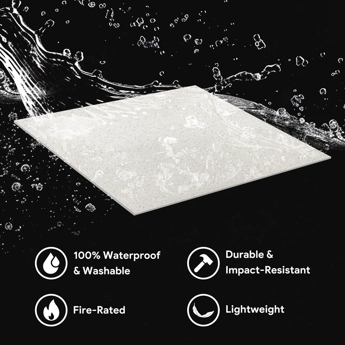 Fasarxiu lightweight tiles cut easily for fast installations.
