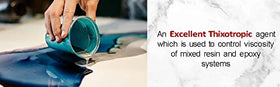 Fasco Epoxies Cabosil blends with fillers or fibers to stabilize coatings