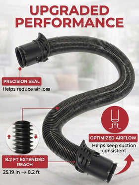 Fashion Plus hose restores suction by preventing air leaks during use