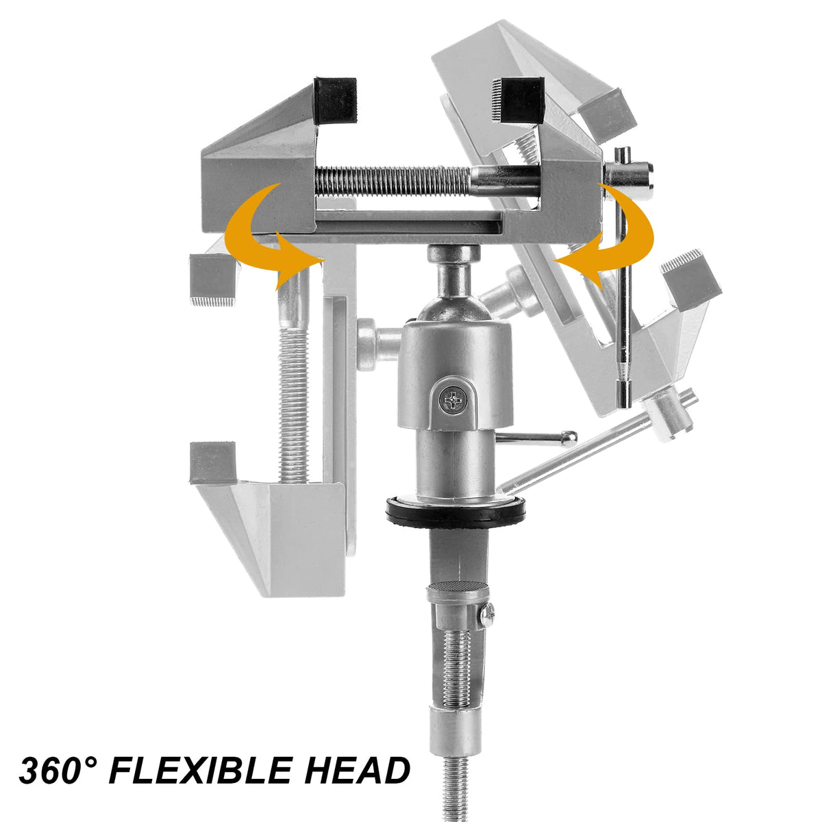 Fasmov cast aluminum body offers lightweight, durable construction
