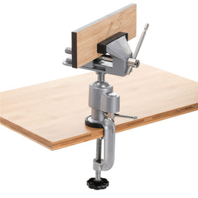Fasmov compact portable vise fits small workbenches for jewelry and electronics