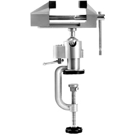 Fasmov swivel table vise tilted 360 degrees for precise positioning during work