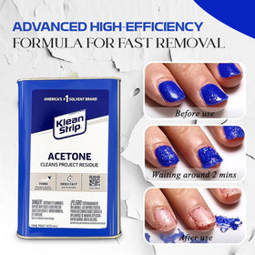 Fast-drying acetone formula supports efficient paint and resin prep.