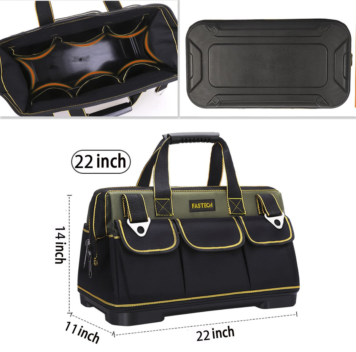 FASTECH bag ideal for electrical, plumbing, carpentry, and DIY projects