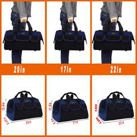 FASTECH comfortable carry with reinforced handle and adjustable strap for shoulder use.