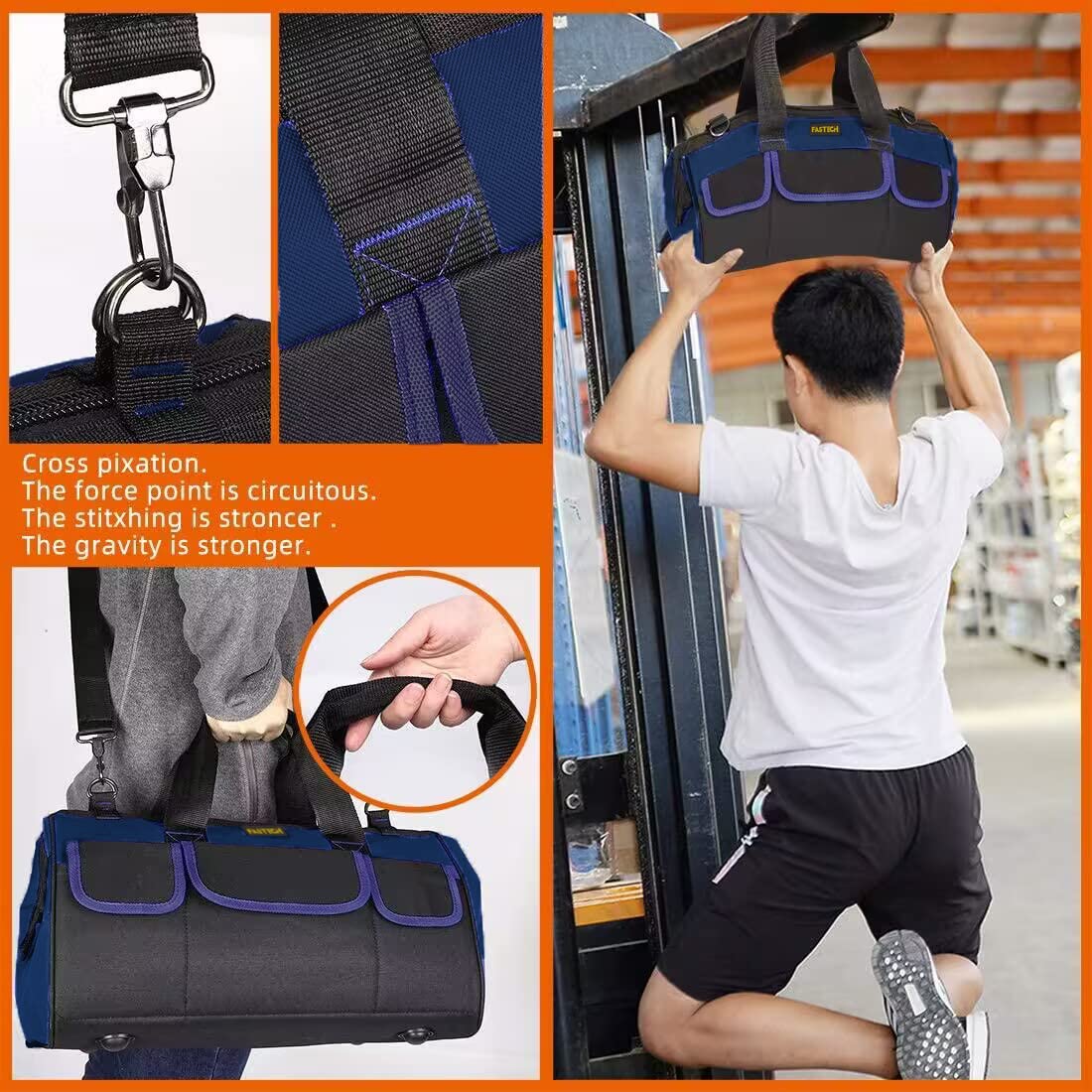 FASTECH job-site ready organizer for electricians, plumbers, and DIY projects.