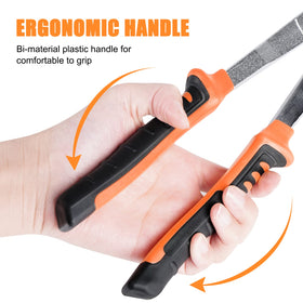 FASTORS 10-inch tongue-and-groove pliers demonstrating ergonomic handle