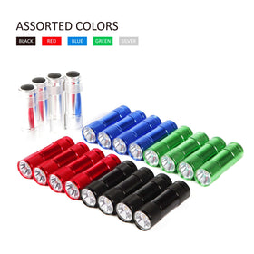 FASTPRO flashlights with batteries included for immediate use.