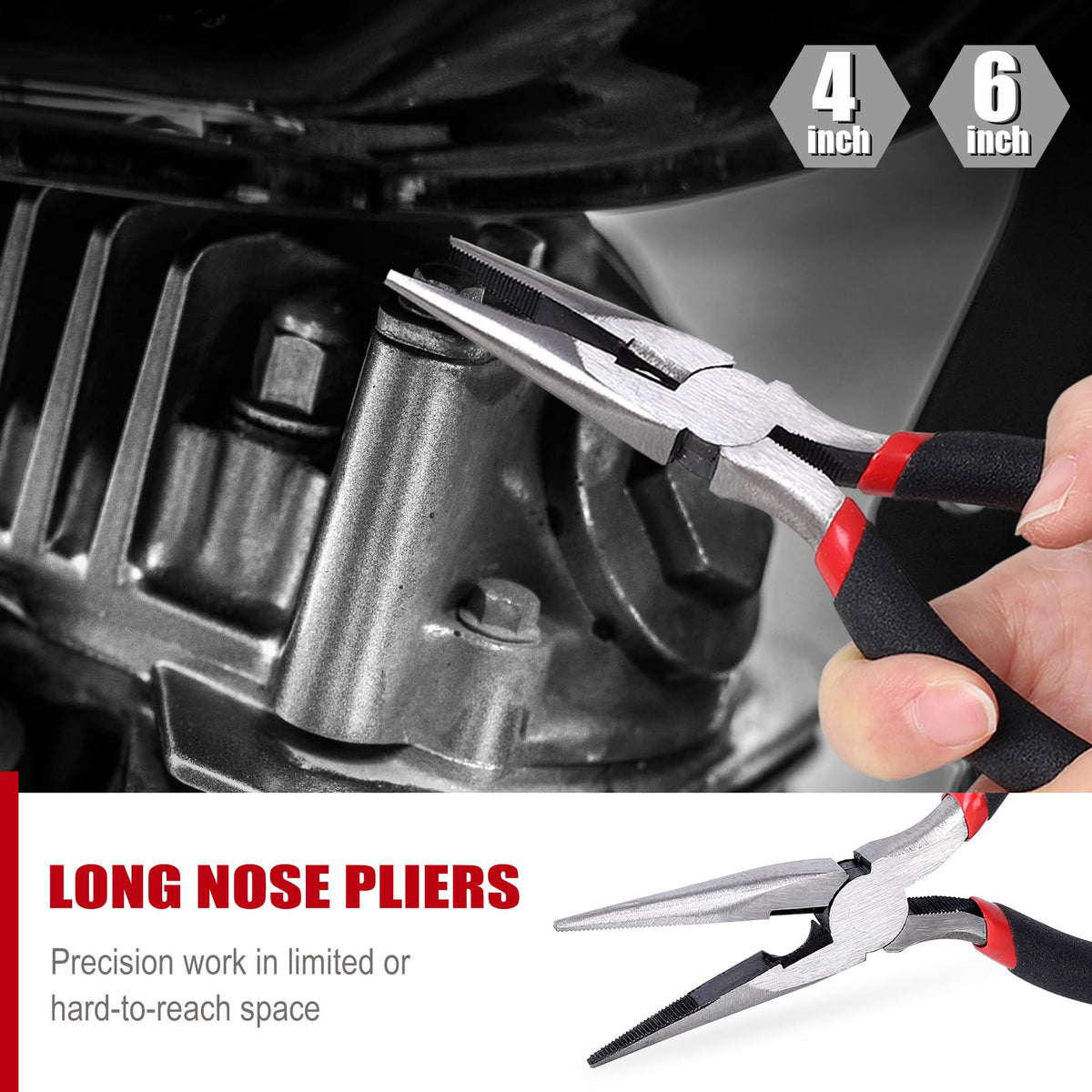FASTPRO groove-joint pliers ideal for adjustable gripping and leverage.