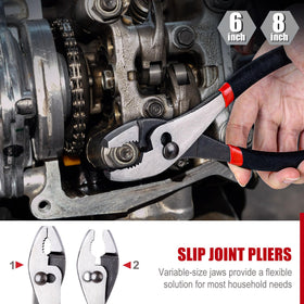 FASTPRO mini long-nose pliers for precise access in tight spaces.