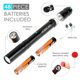 FASTPRO penlight LED beam delivers 30-lumen brightness for detailed tasks