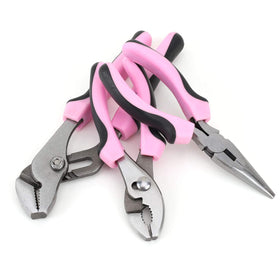 FASTPRO Pink Tool Set adjustable wrench handling varied fasteners
