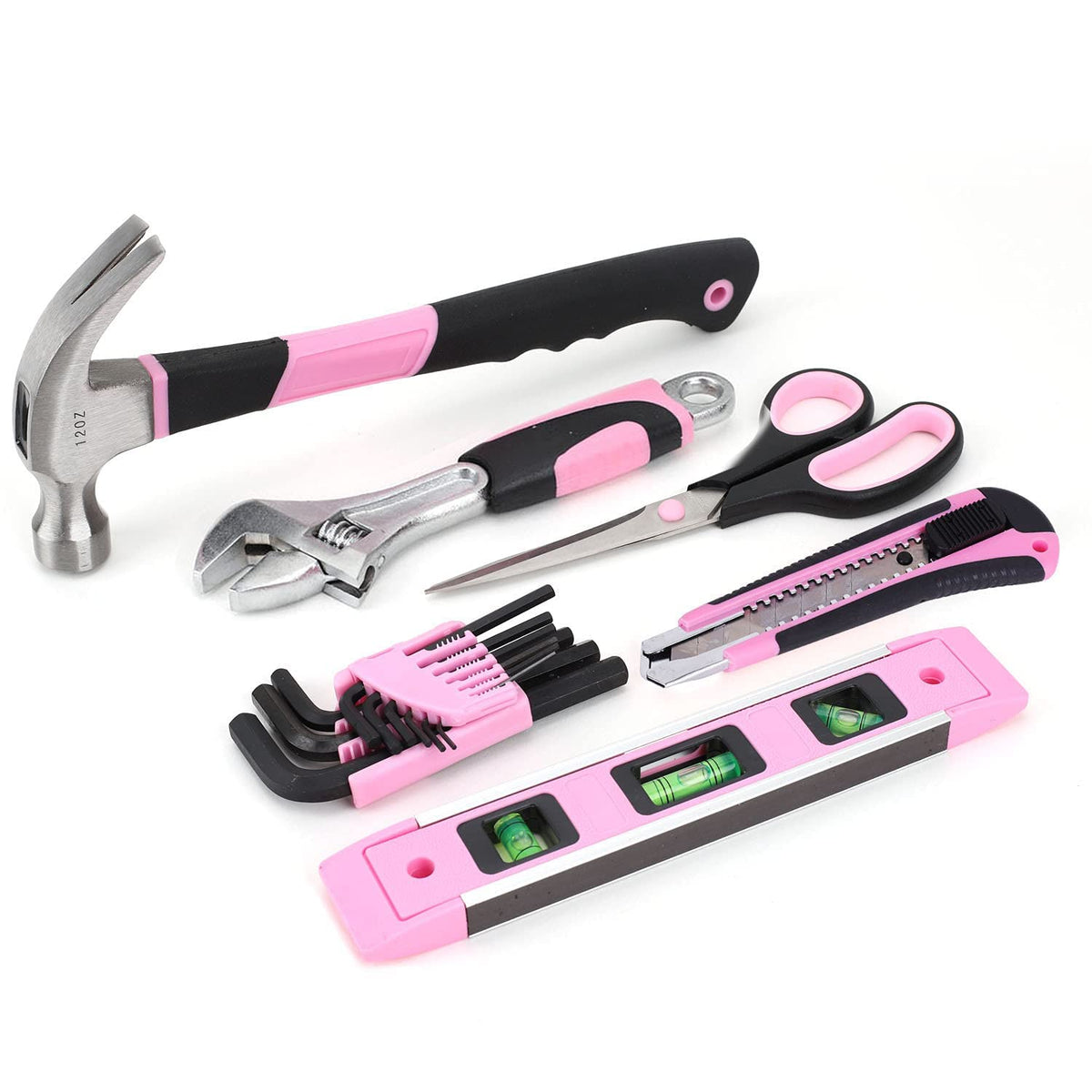 FASTPRO Pink Tool Set long nose pliers reaching tight spaces
