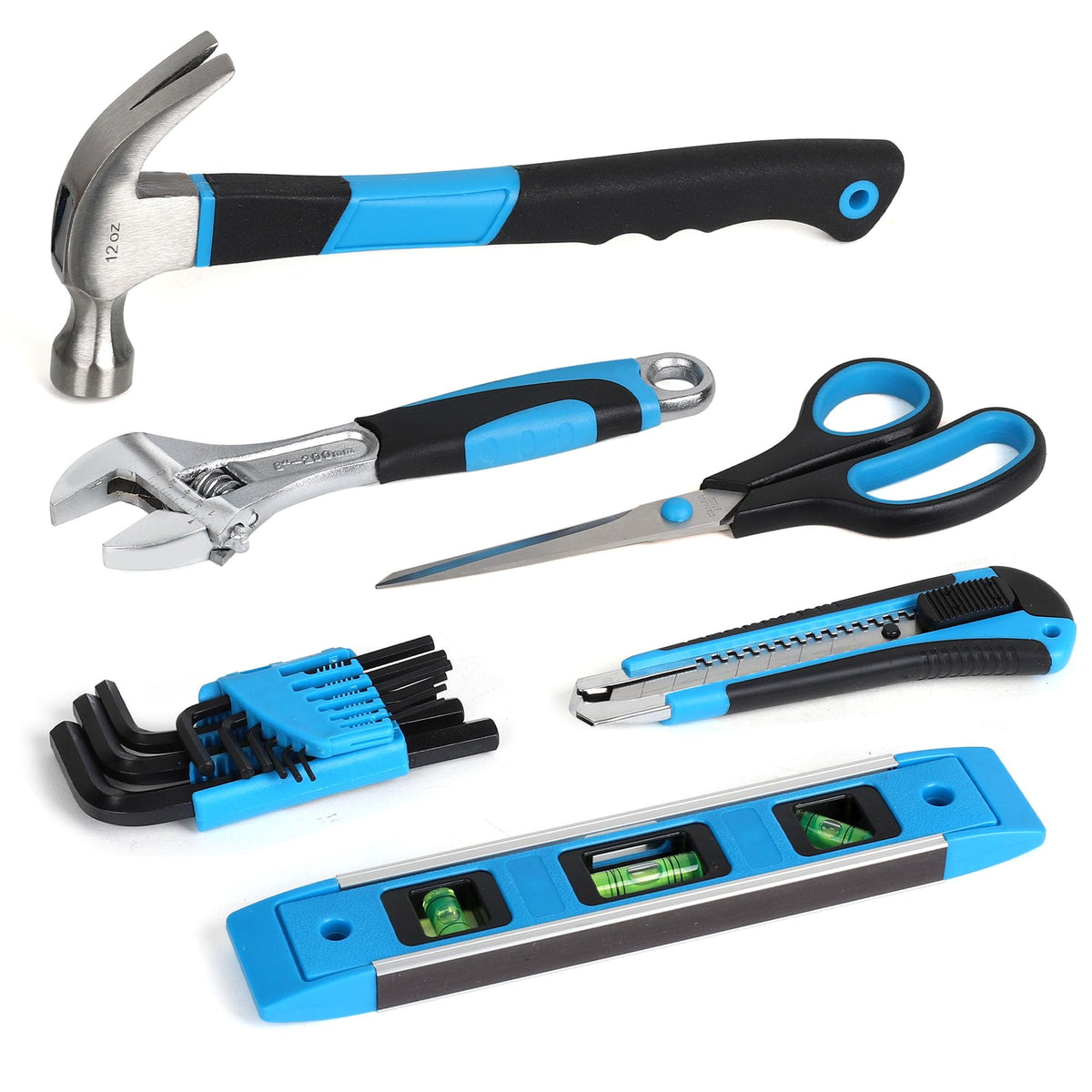 FASTPRO utility knife and tape measure for versatile cutting and measuring.