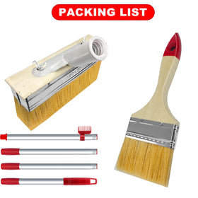 Fatmass aluminum alloy connector ensures durable brush head