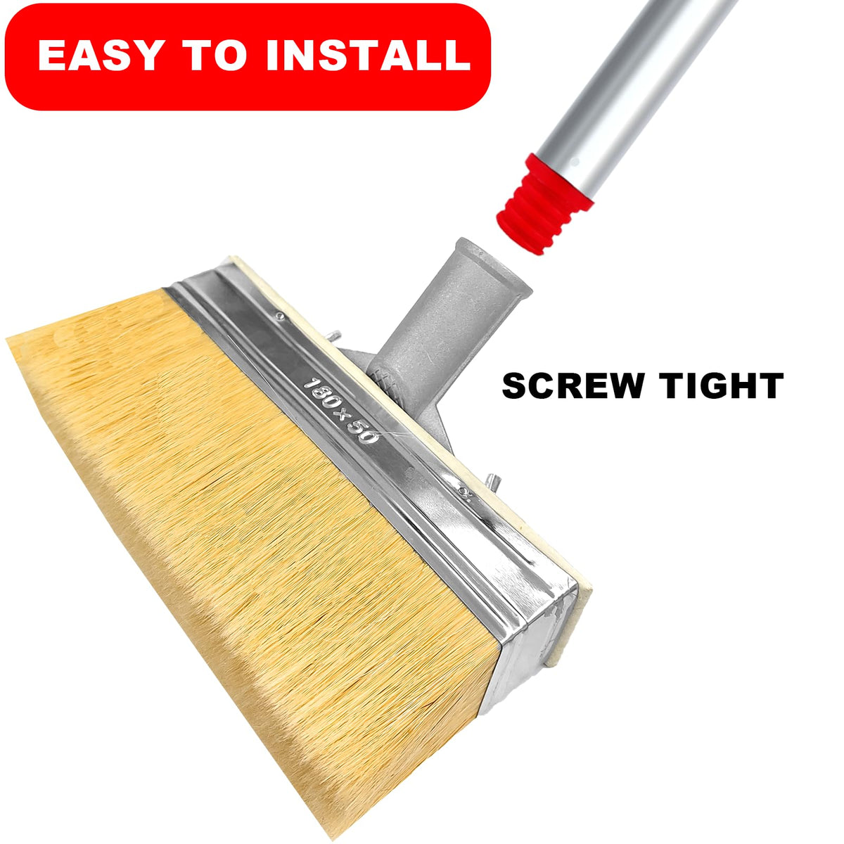 Fatmass ergonomic 7 inch brush design for comfortable painting