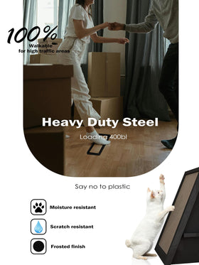 Fauvip heavy-duty steel construction supports high-traffic areas and durable performance.