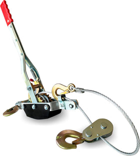 Favorite-Trade Come Along 5-Ton dual-gear enables controlled pulls