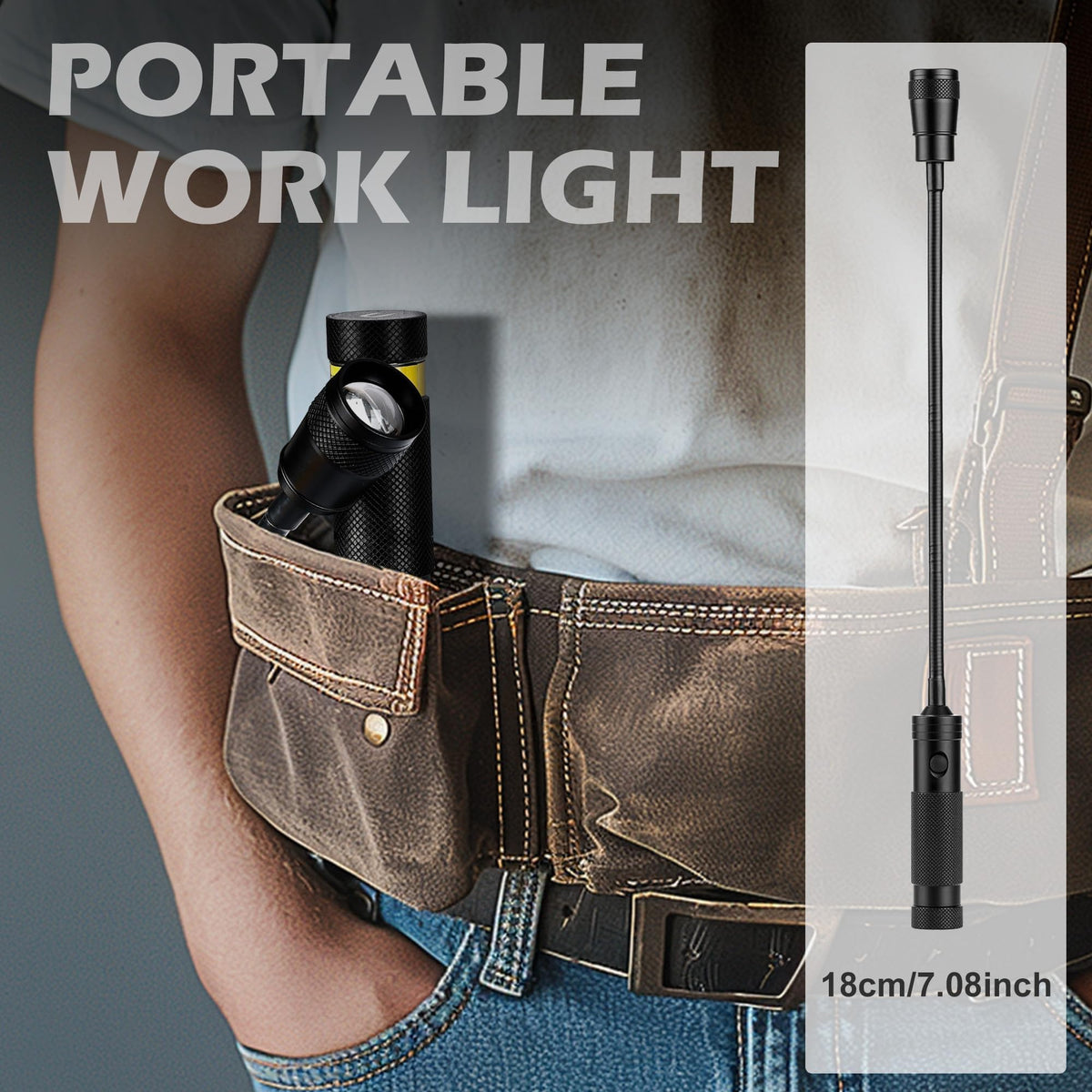 Favorlite compact portable size fits in a backpack