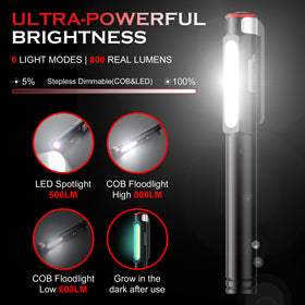 Favourlite COB side floodlight providing wide area illumination for dim environments