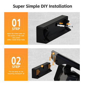 FAXBOX 270-degree lighting and motion sensing enhances pathways and entrances.