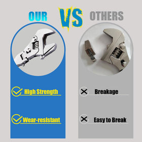 Faxhool chrome molybdenum steel body delivers strength and corrosion resistance.