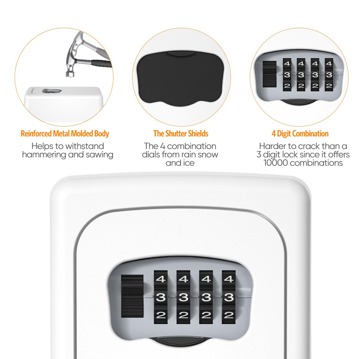 Fayleeko secure storage keeps keys safe for homes, garages, and offices.