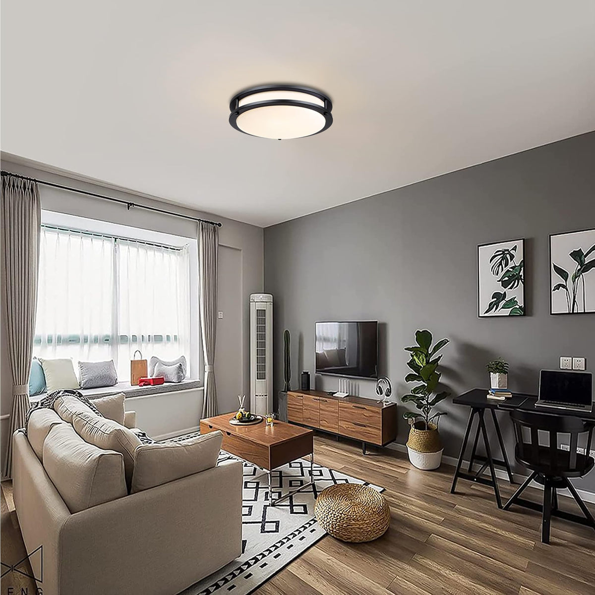 Faymart Lighting durable rust resistant frame for damp locations