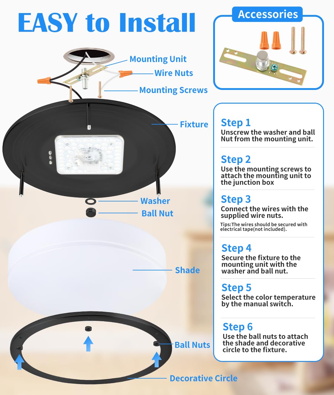Faymart Lighting energy efficient 23W LED with long life