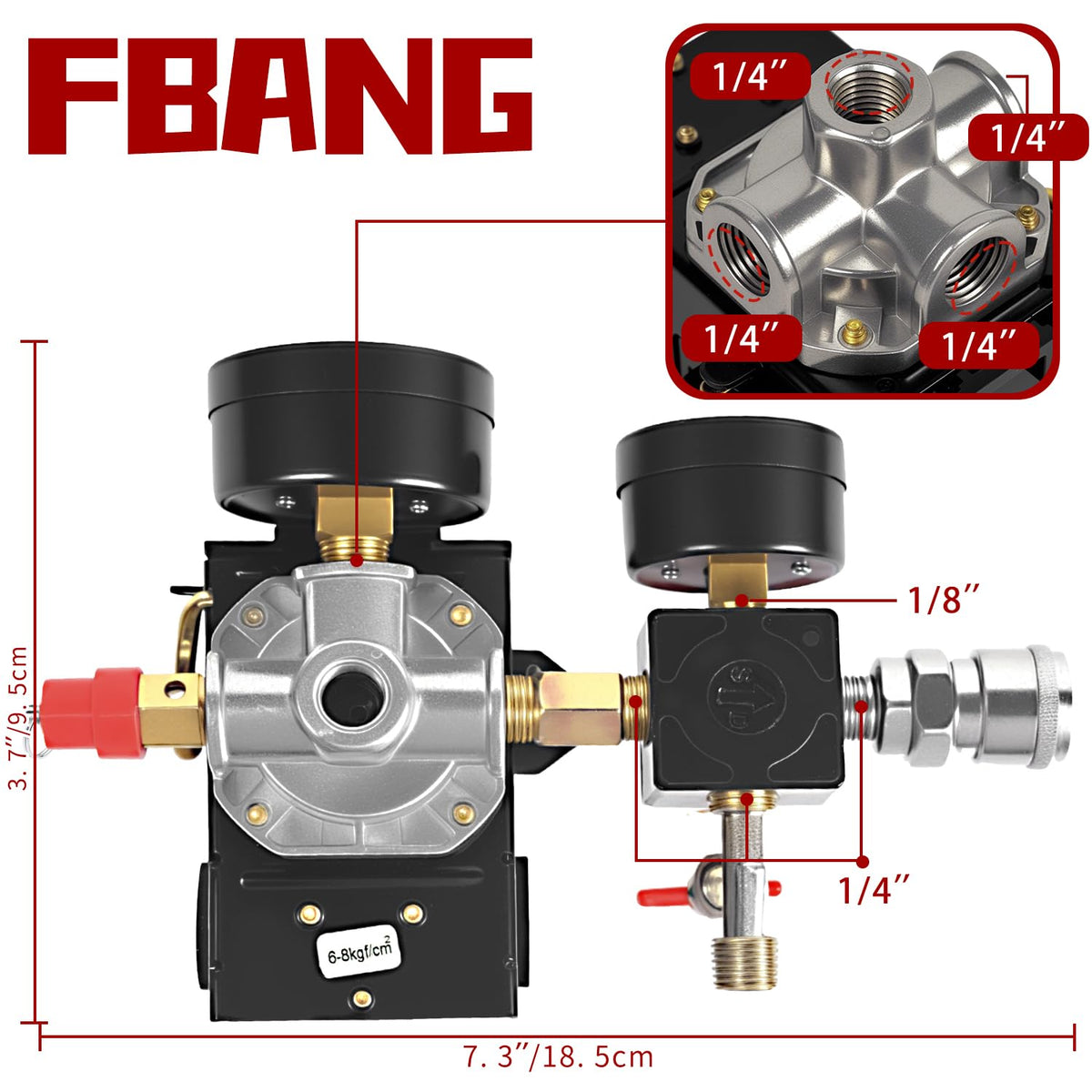 FBANG system suitable for industrial, commercial, and residential air tools.