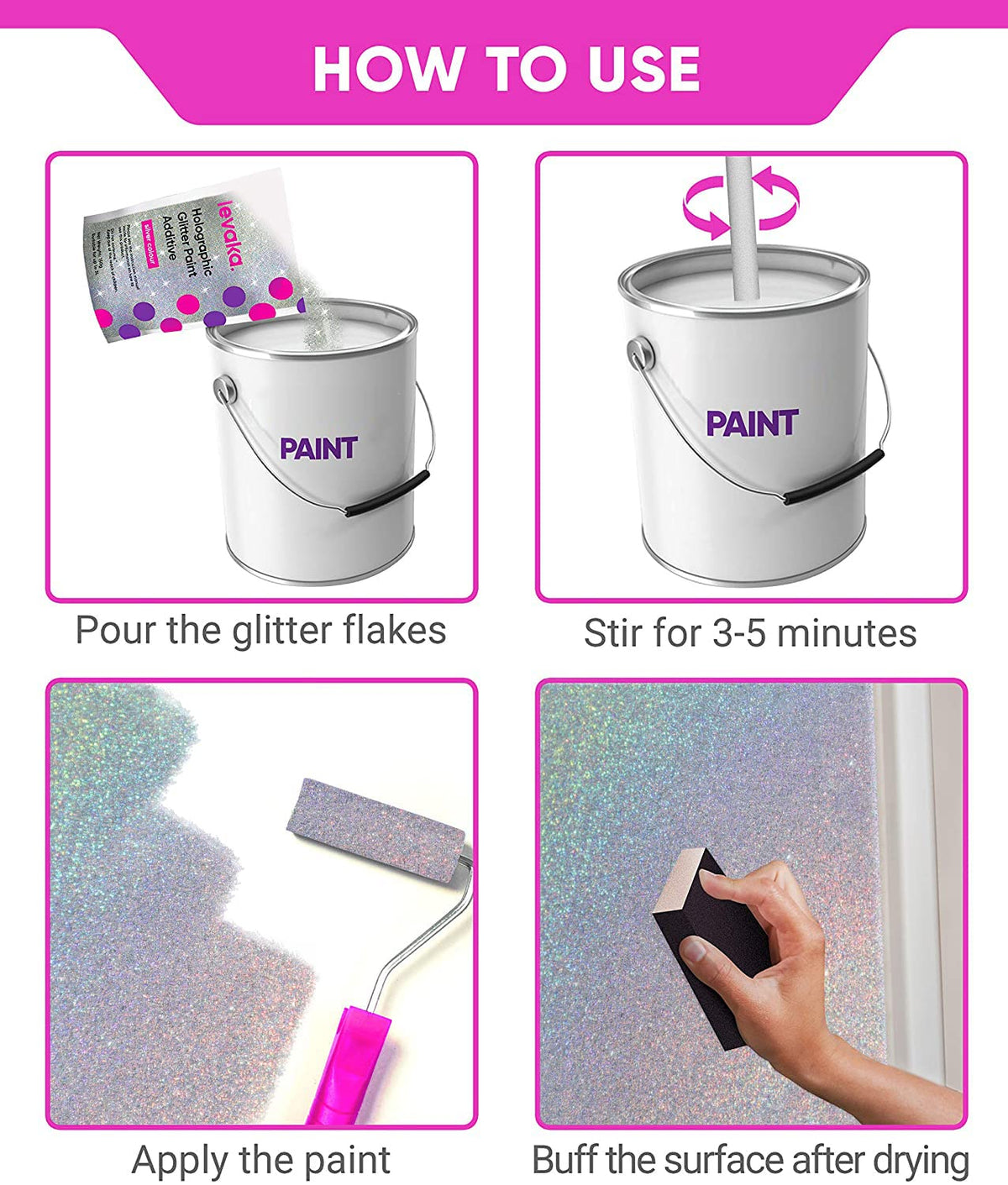 FBGC LEVAKA buffing pads included to maximize sparkle