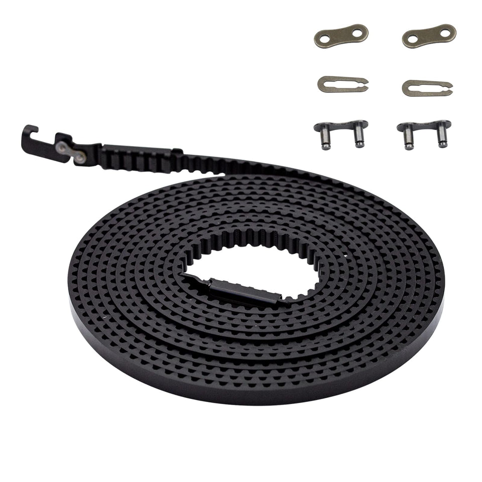FBULWSEC 41A5434-13A belt drive for 8-ft doors, durable and smooth operation