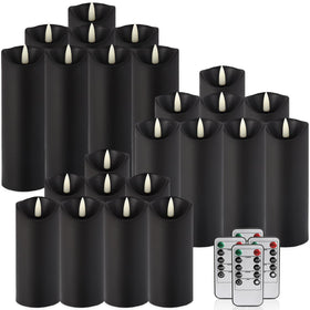 fclayvts safety-led pillar candle without smoke or dripping