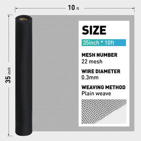 FCSOTSPS 22-mesh detail demonstrates fine openings for air passage and pest protection.
