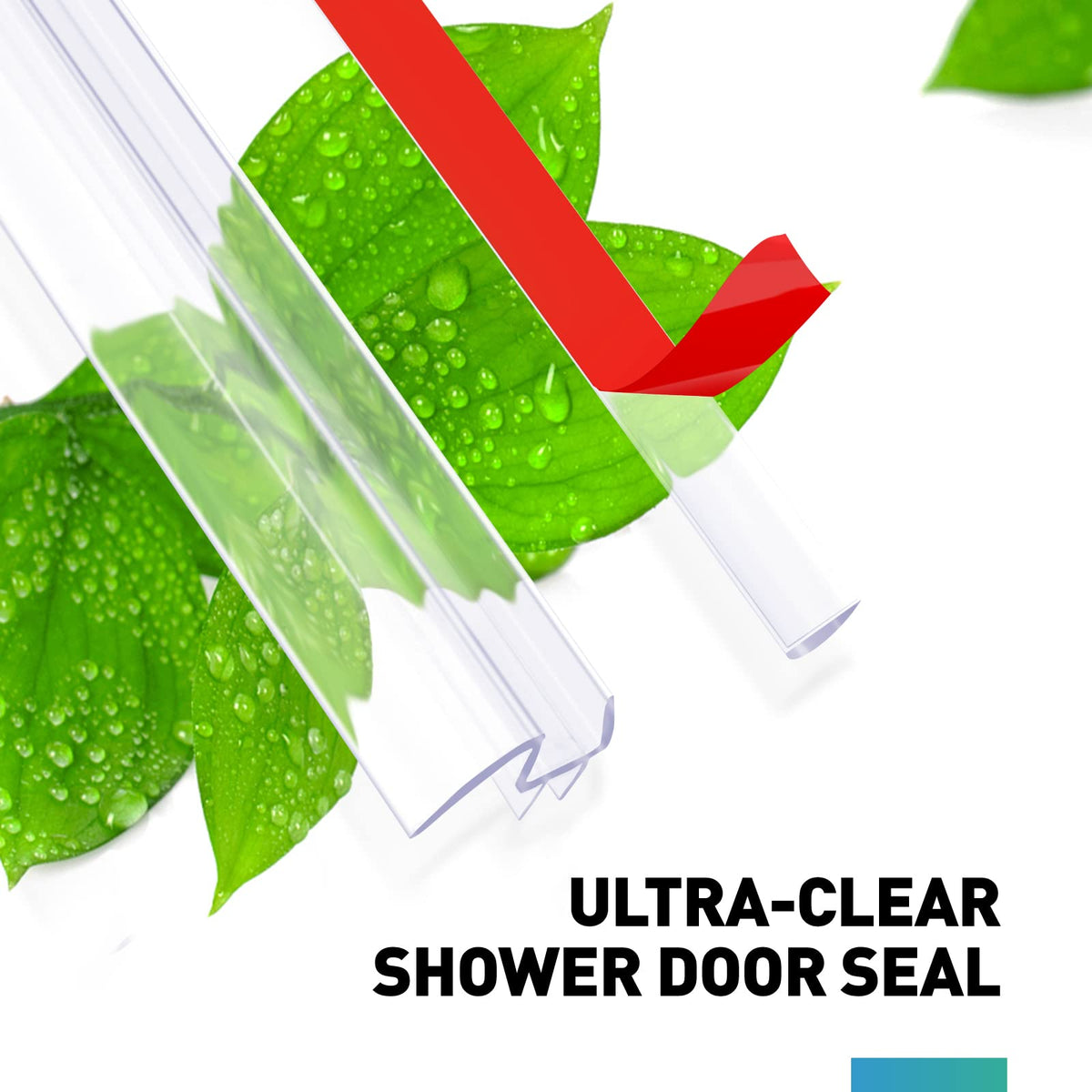 Soft fins help glass doors glide smoothly