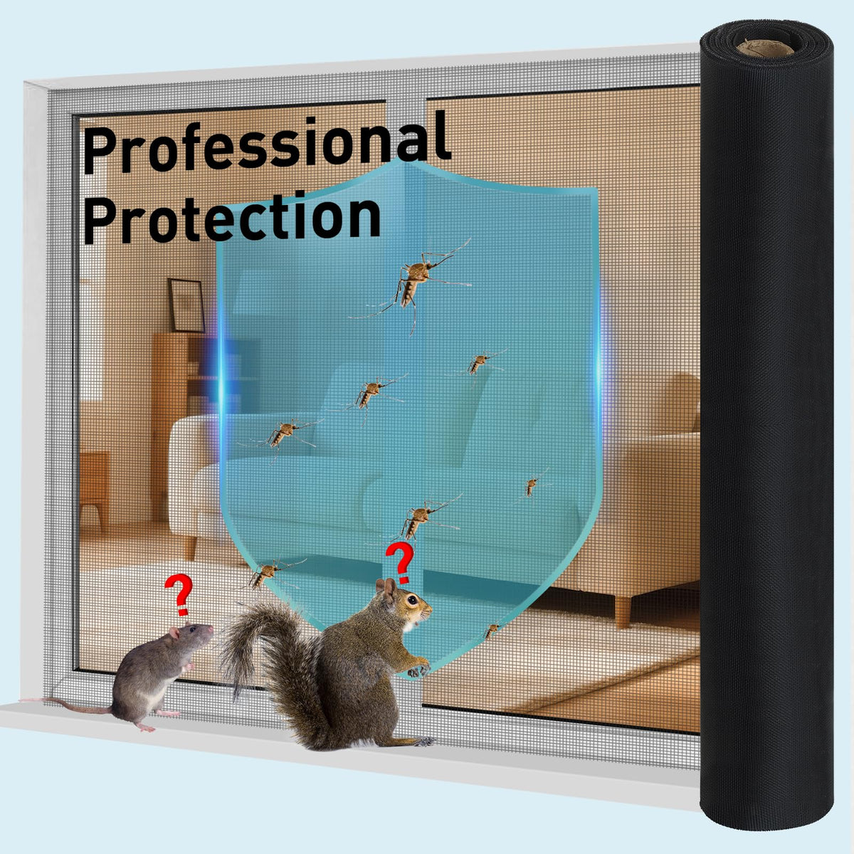 FCSOTSPS roll packaging enables quick, wrinkle-free installation.