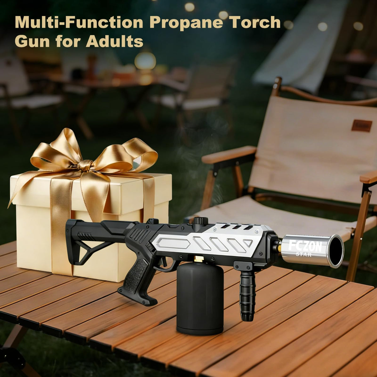 FCZON Star Flame Thrower Gun packable design eases transport.