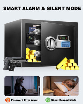 Fdsutvit Safe Box alarm indicator illustrating rapid alert capability