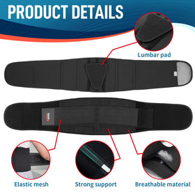 FEATOL adjustable Velcro closure for a customizable fit