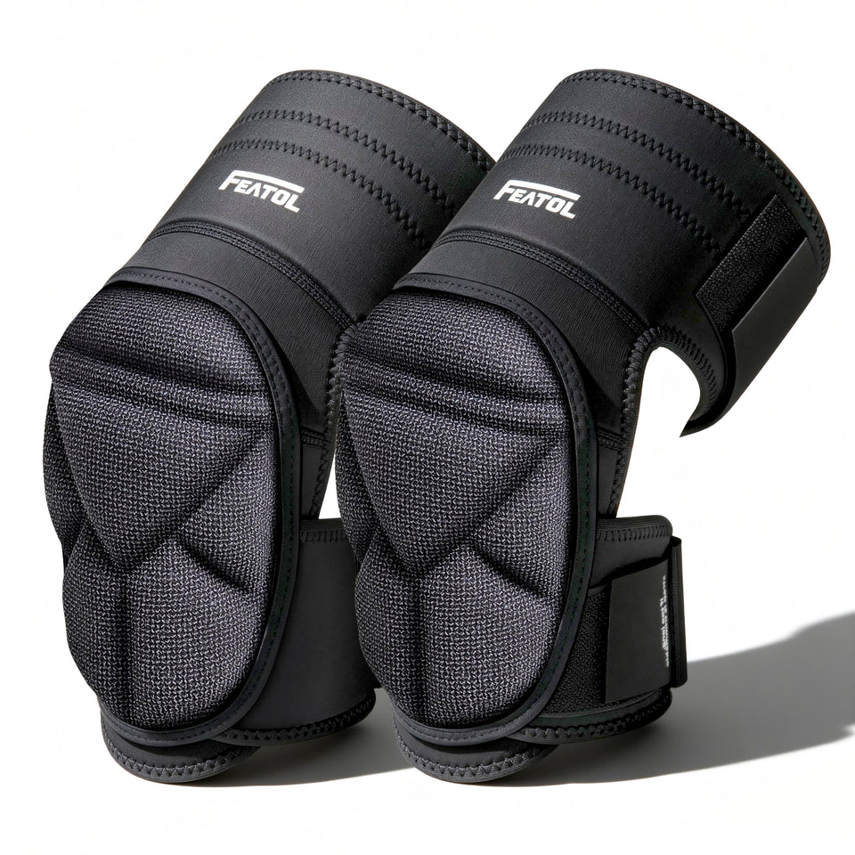 FEATOL Gardening Knee Pads with soft cushioning for comfortable kneeling