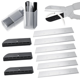 Feekoon 9 Pcs 3-7/8-inch blades for Craftsman Handi-Cut, versatile cutting blade set.