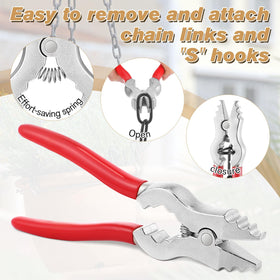 Compact Feekoon chain pliers ideal for on-site chandelier and light fixture adjustments.