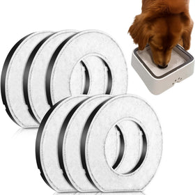 Feekoon dog bowl filters unboxing with a 6-pack for multi-pet homes