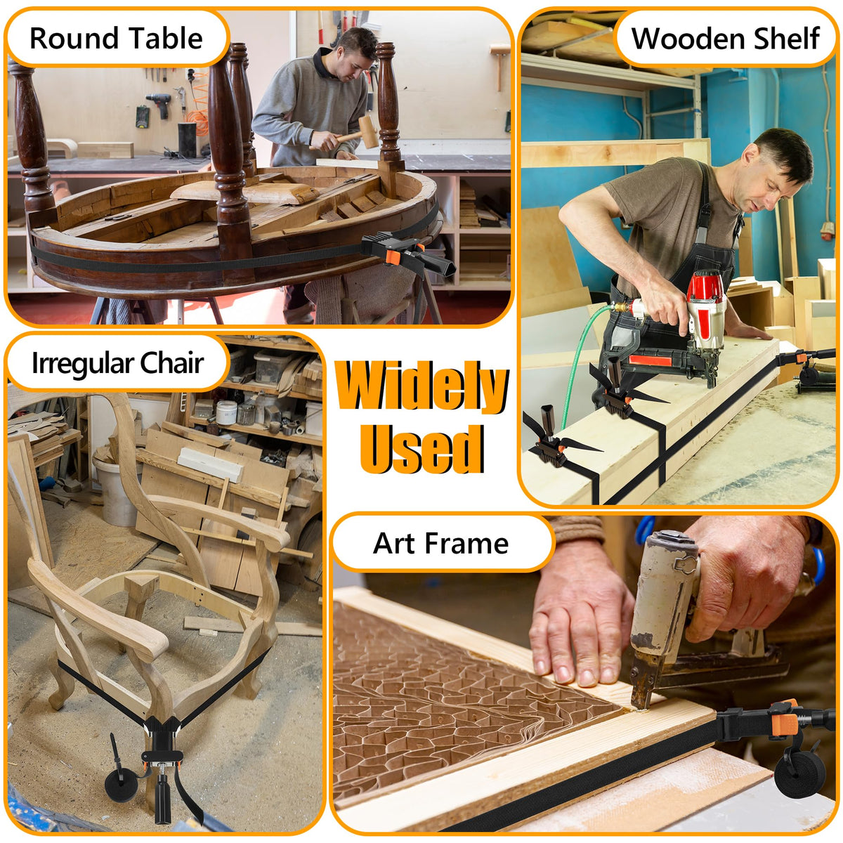 Feekoon picture-frame clamp ideal for frames and furniture repair.