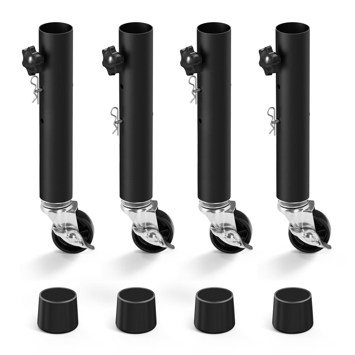 Feeloco heavy-duty risers stabilize furniture height for versatile placement