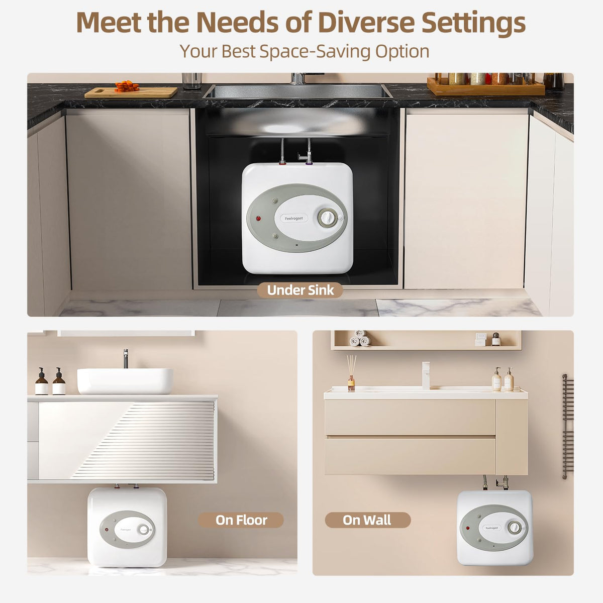 Feelrogast safety features including leakage protection