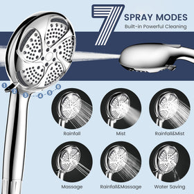 FEELSO anti-clog nozzles prevent mineral buildup for steady spray